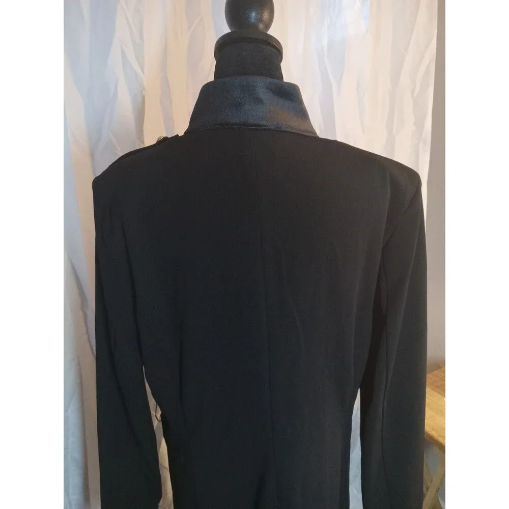C Wonder by Christian Siriano Knit Crepe Belted Trench Coat, 2X - Picture 5 of 11